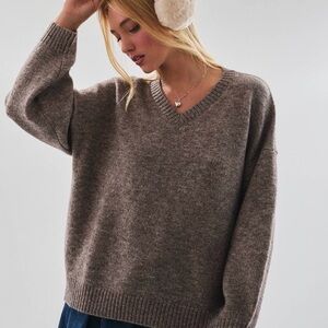 Oversized Beige Sweater